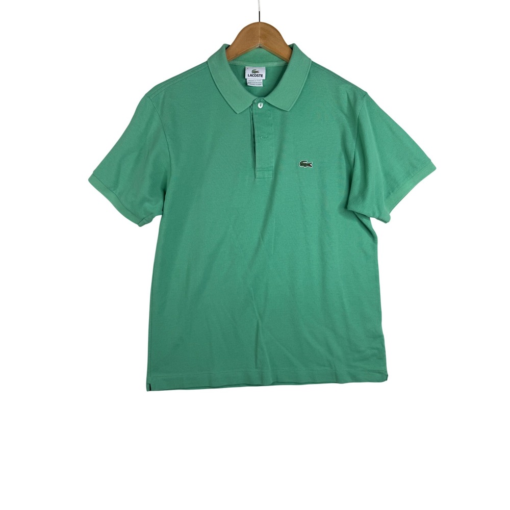 Lacoste Men's Short Sleeve Polo Shirt size 4 (US Medium) Green